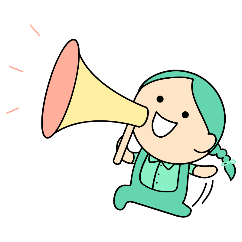 Megaphone Voice Being Heard Illustration from Seoul Set