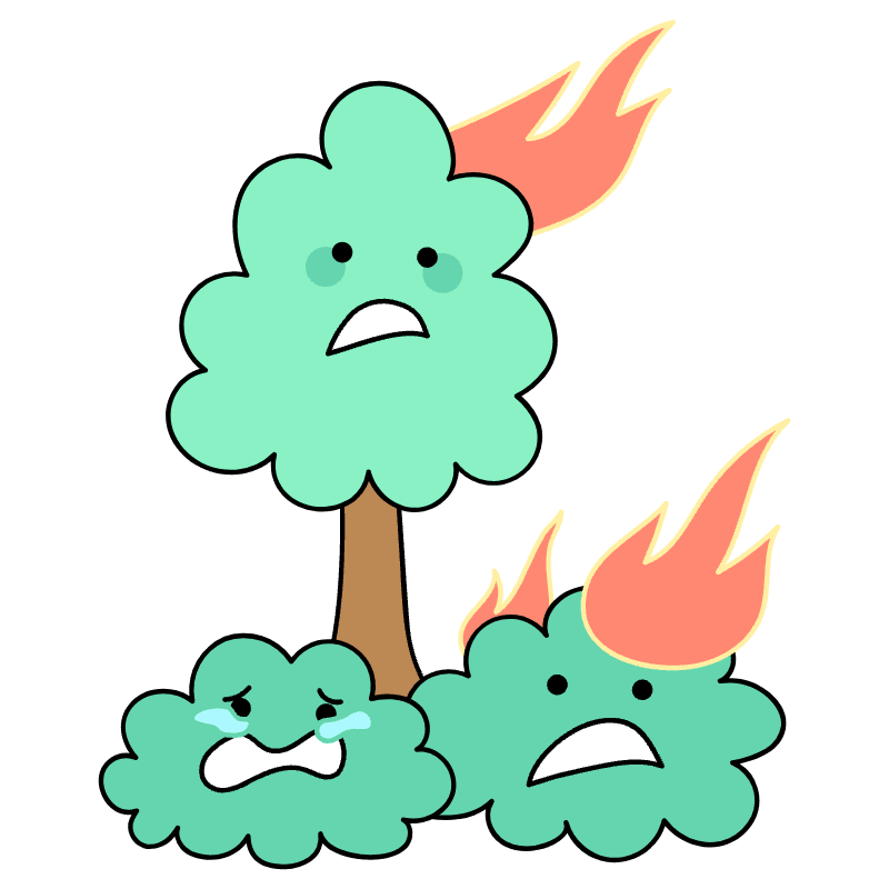 Wildfire Environment Illustration from Seoul Set