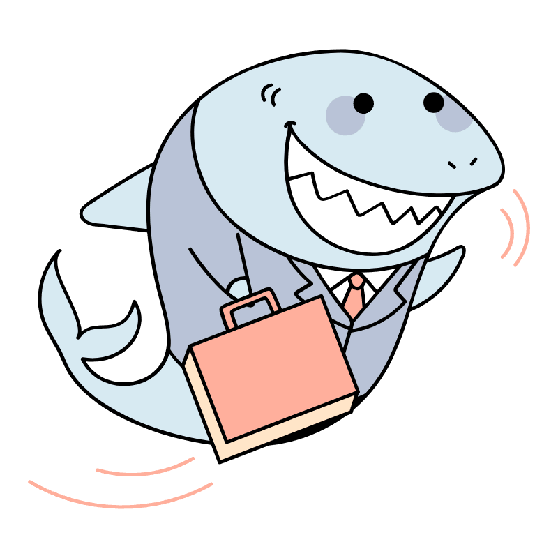 Business Sharks Illustration from Seoul Set