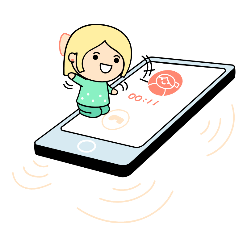 Contact Illustration from Seoul Set