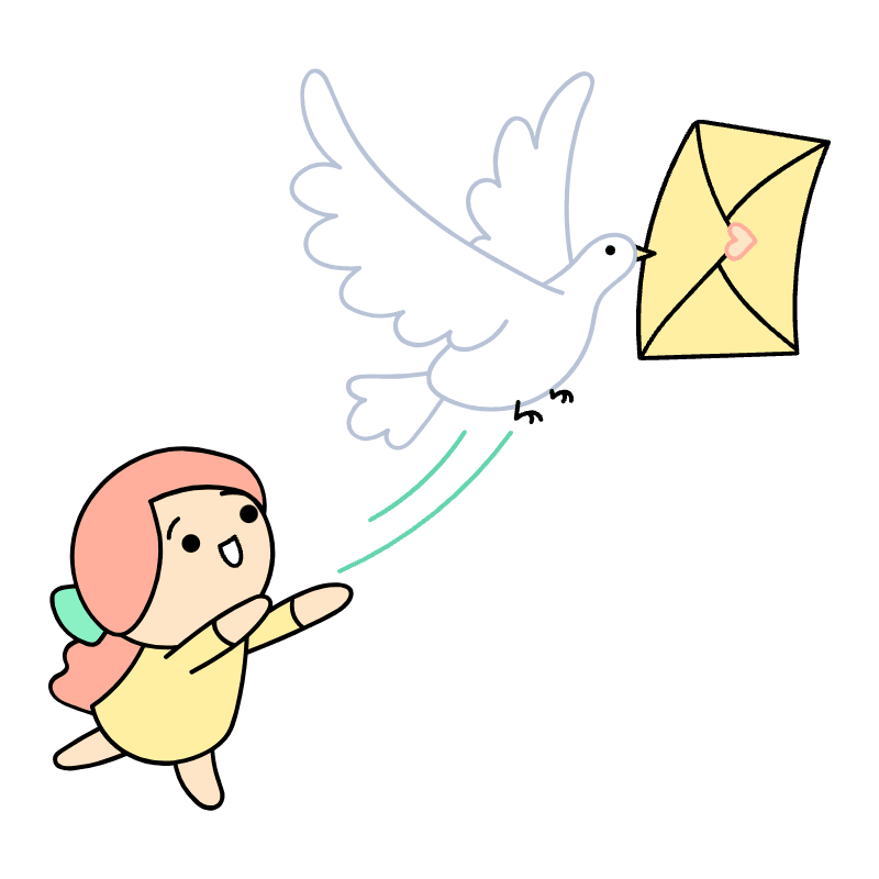 Message Sent Illustration from Seoul Set