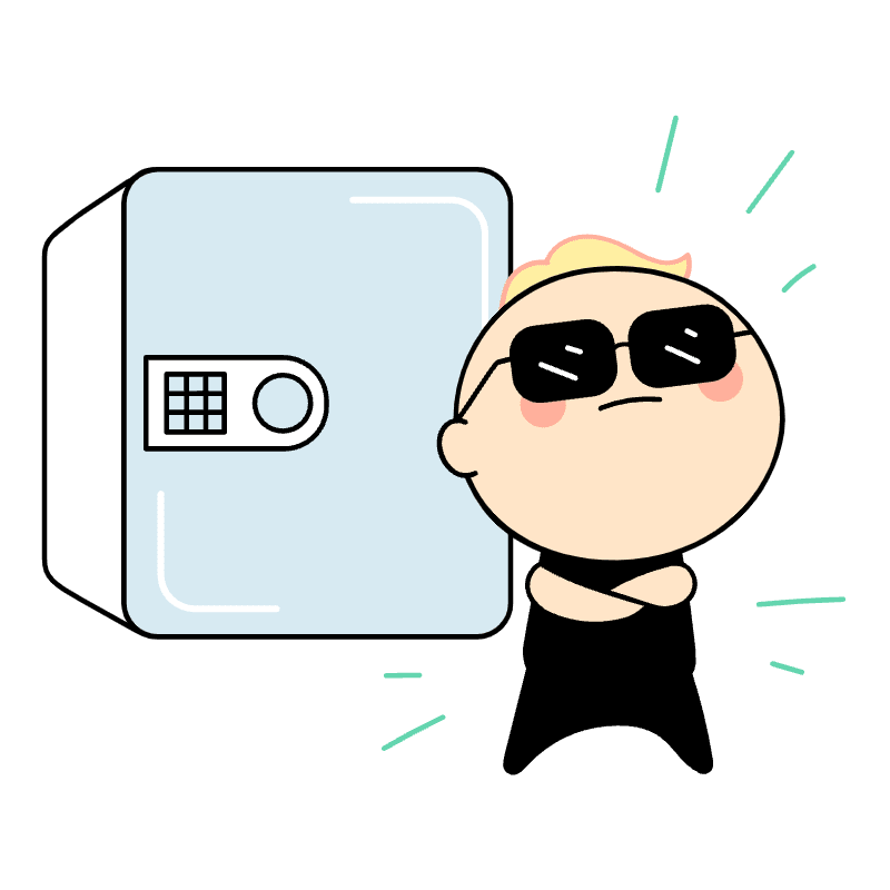 Security Safty Illustration from Seoul Set