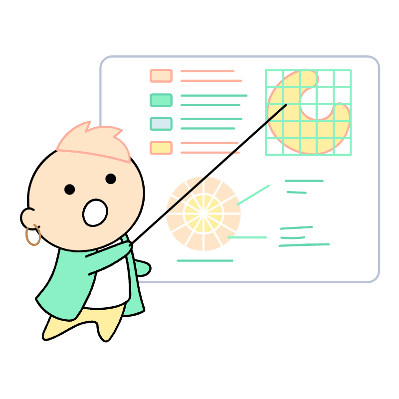 Designer Giving A Keynote Illustration from Seoul Set