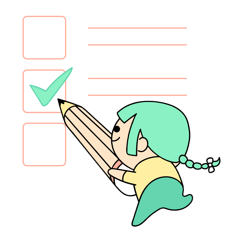 Online Exams Illustration from Seoul Set