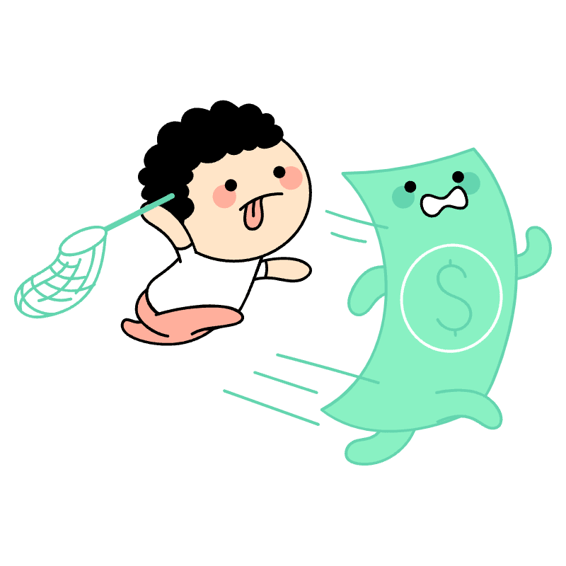 Chasing Money Illustration from Seoul Set