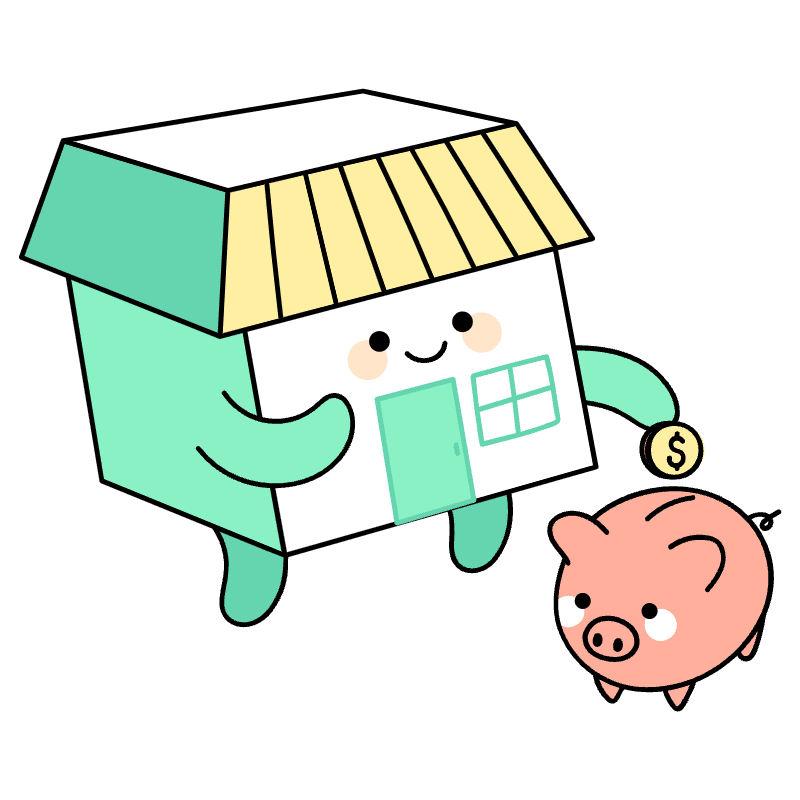 Personal Home Finance Illustration from Seoul Set
