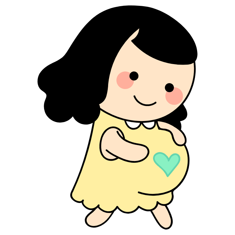 Pregnancy Illustration from Seoul Set