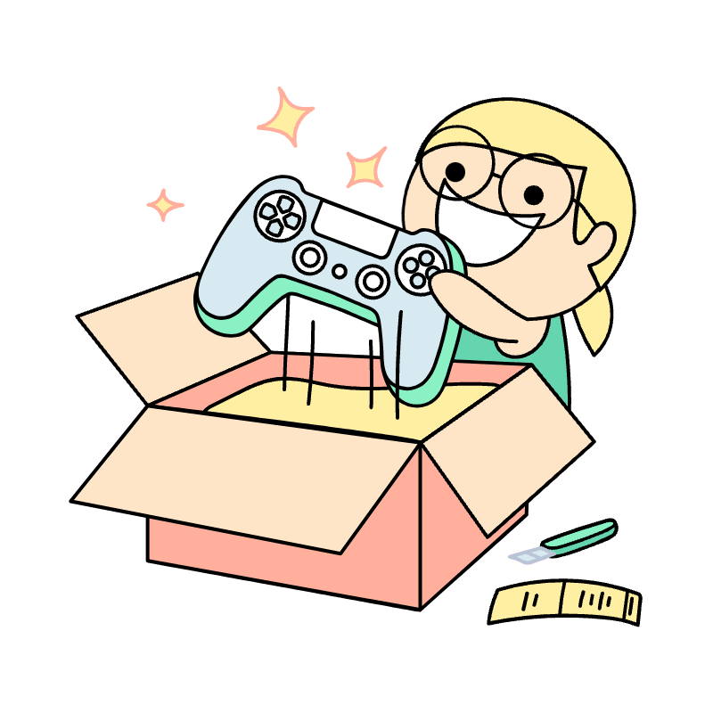 Unboxing Product Illustration from Seoul Set