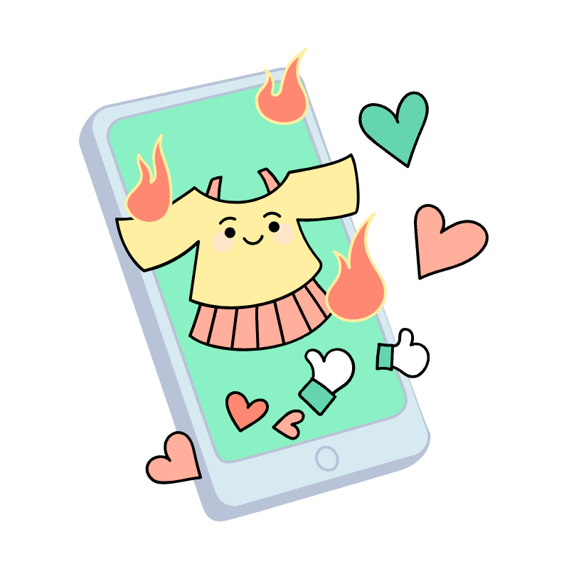 Hot Trending Illustration from Seoul Set