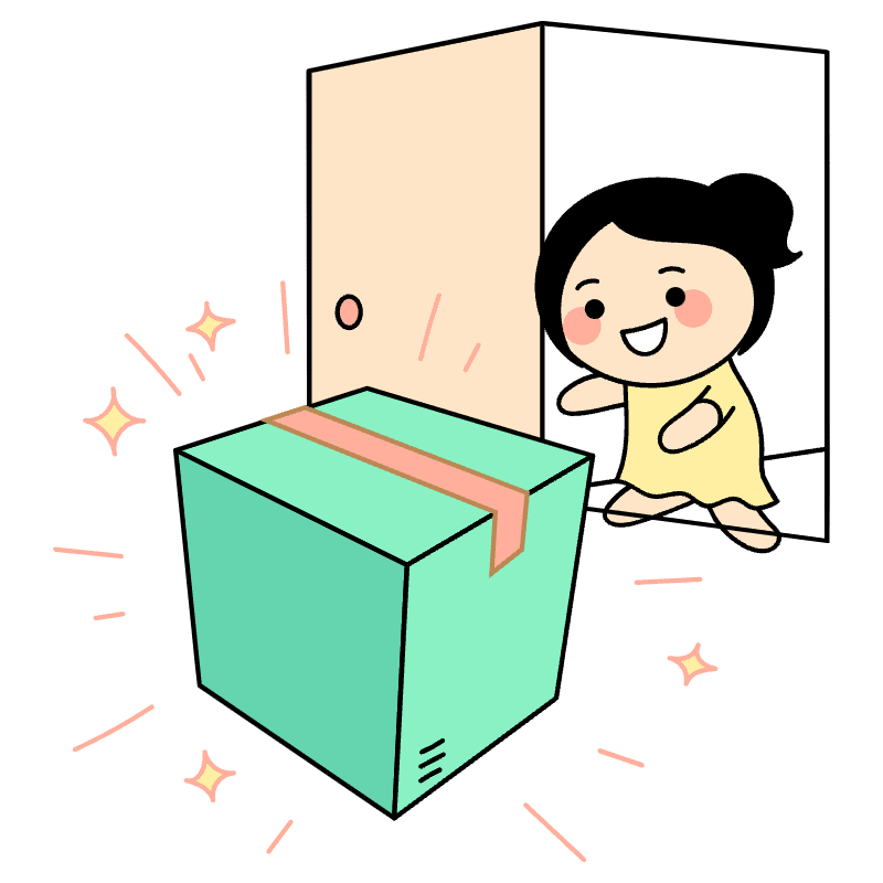 Order Delivered Illustration from Seoul Set