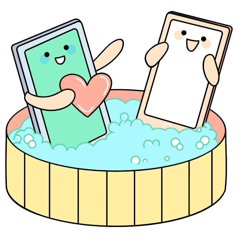 Online Romance Illustration from Seoul Set