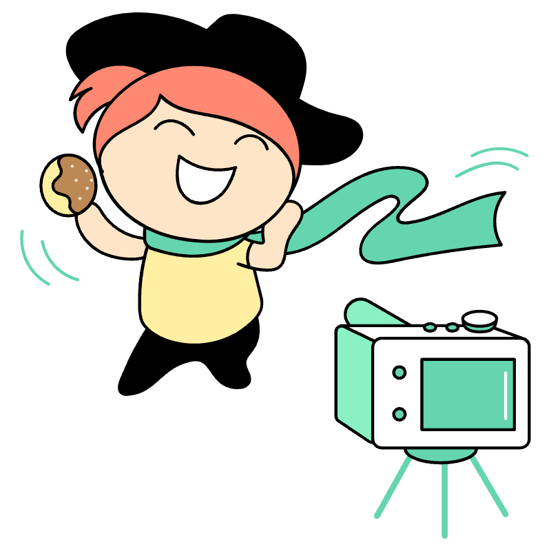 Vlog Illustration from Seoul Set