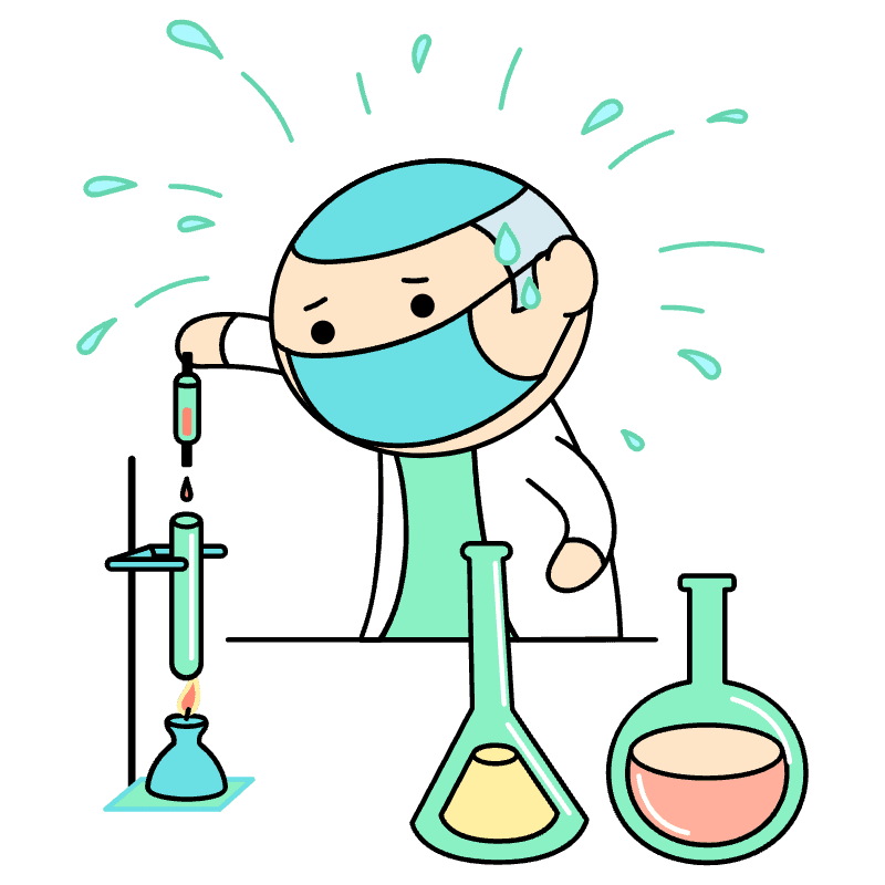 Lab Experiments Illustration from Seoul Set