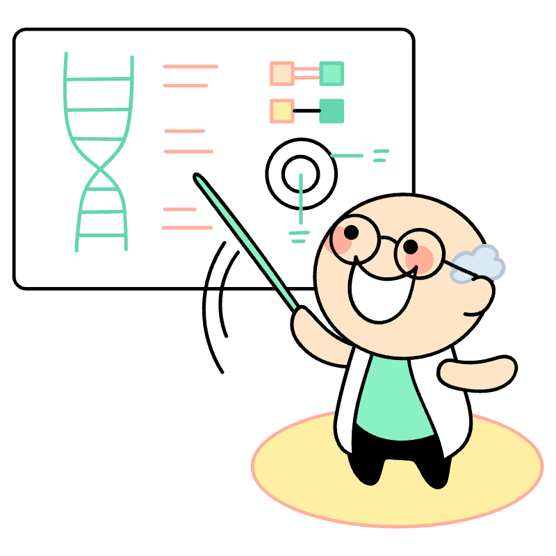 Science Tech Presentation Illustration from Seoul Set