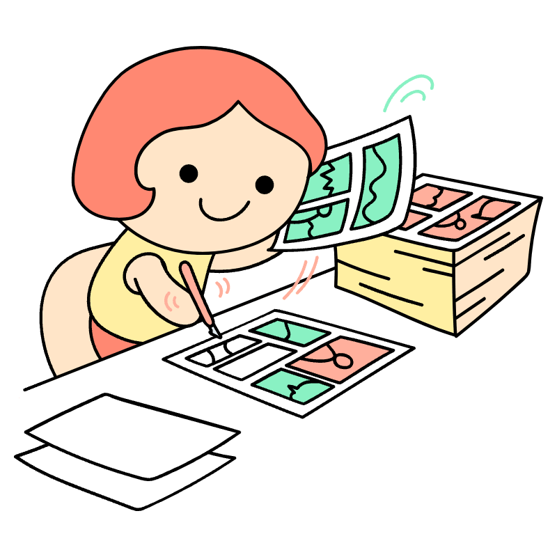 Being Productive Illustration from Seoul Set
