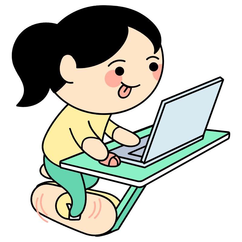 Desk Bike Illustration from Seoul Set