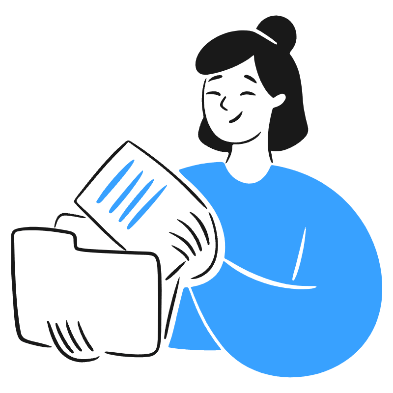 Add Files E Commerce Illustration from Brooklyn Set