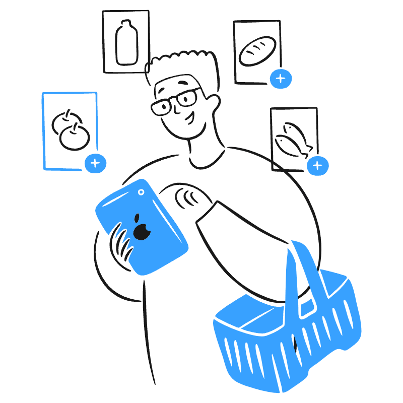 Add Product E Commerce Illustration from Brooklyn Set