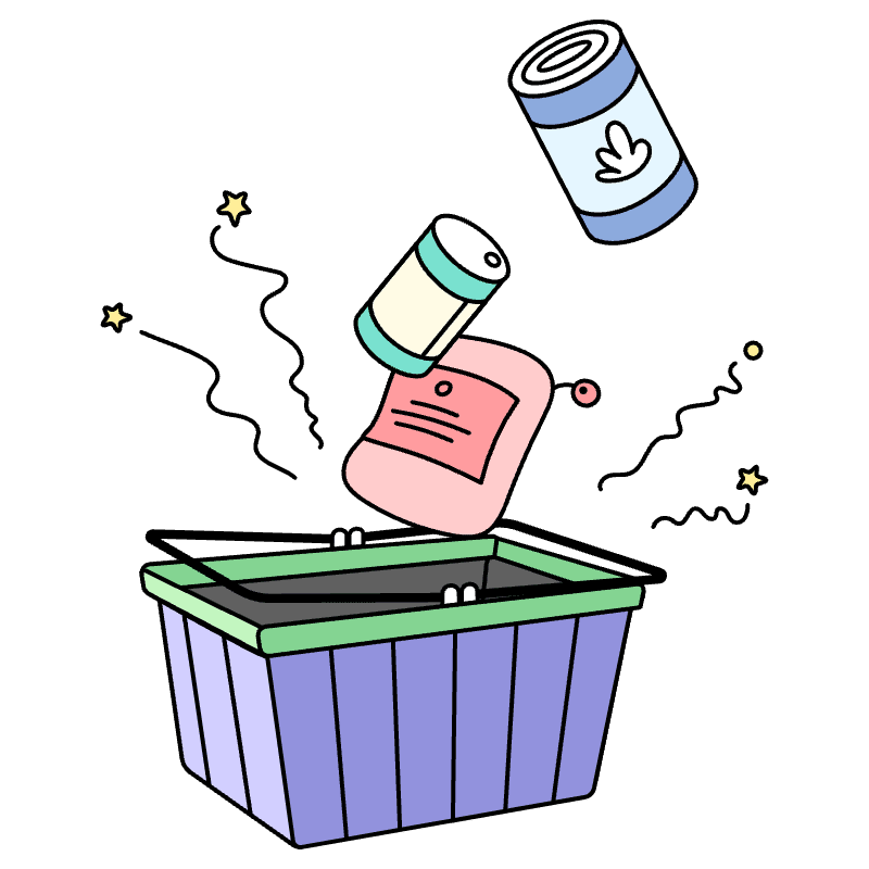 Add Product To Basket 2 Illustration from Bruxelles Set