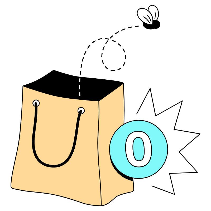 Empty Order Illustration from London Set