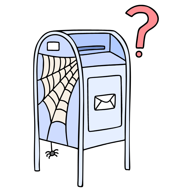 No Mail 1 Illustration from Bruxelles Set