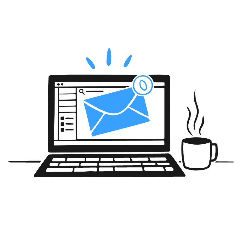 No Mail Illustration from Brooklyn Set