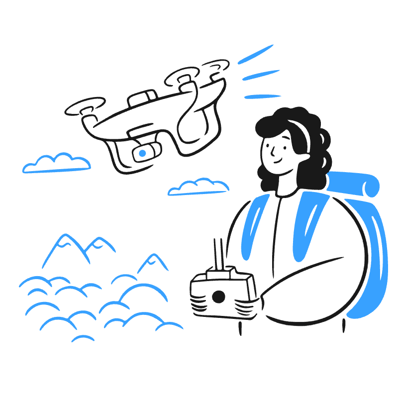 Drone Operator 2 Illustration from Brooklyn Set