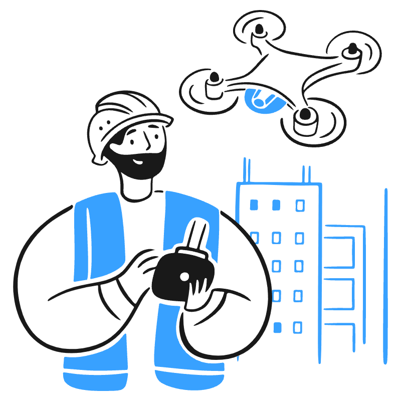 Drone Operator 3 Illustration from Brooklyn Set