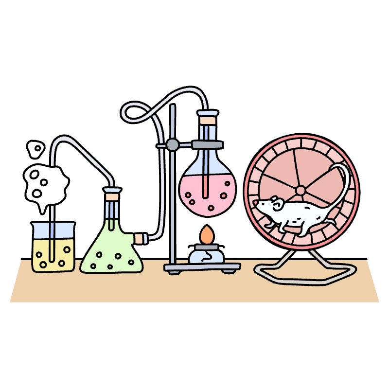 Lab Equipment 1 Illustration from Bruxelles Set