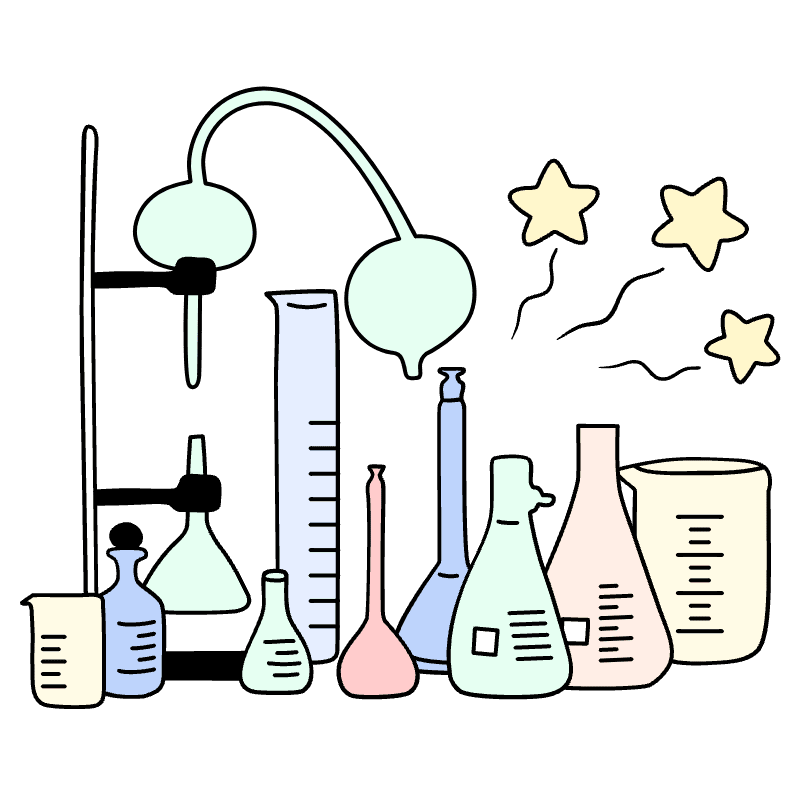 Lab Equipment 3 Illustration from Bruxelles Set