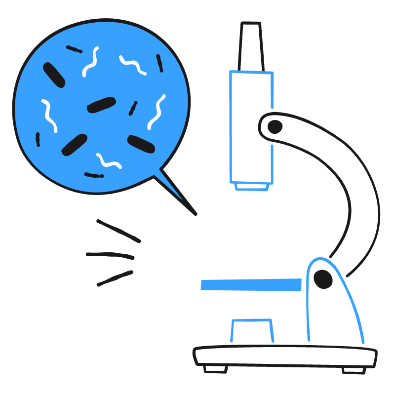 Microscope 3 Illustration from Brooklyn Set