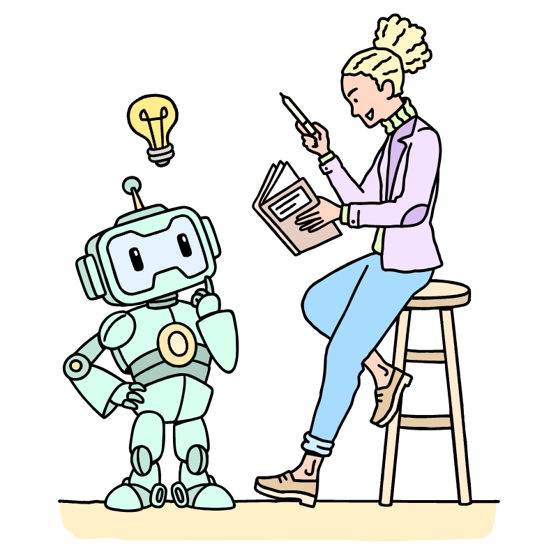 Robot Learning From Human 2 Illustration from Bruxelles Set