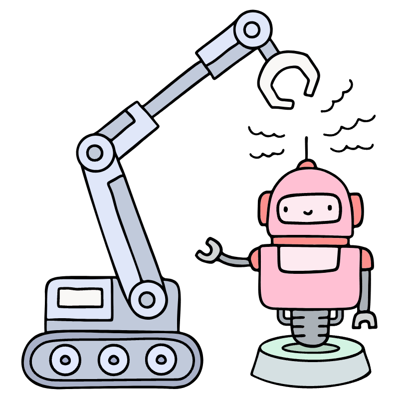 Robotics 1 Illustration from Bruxelles Set