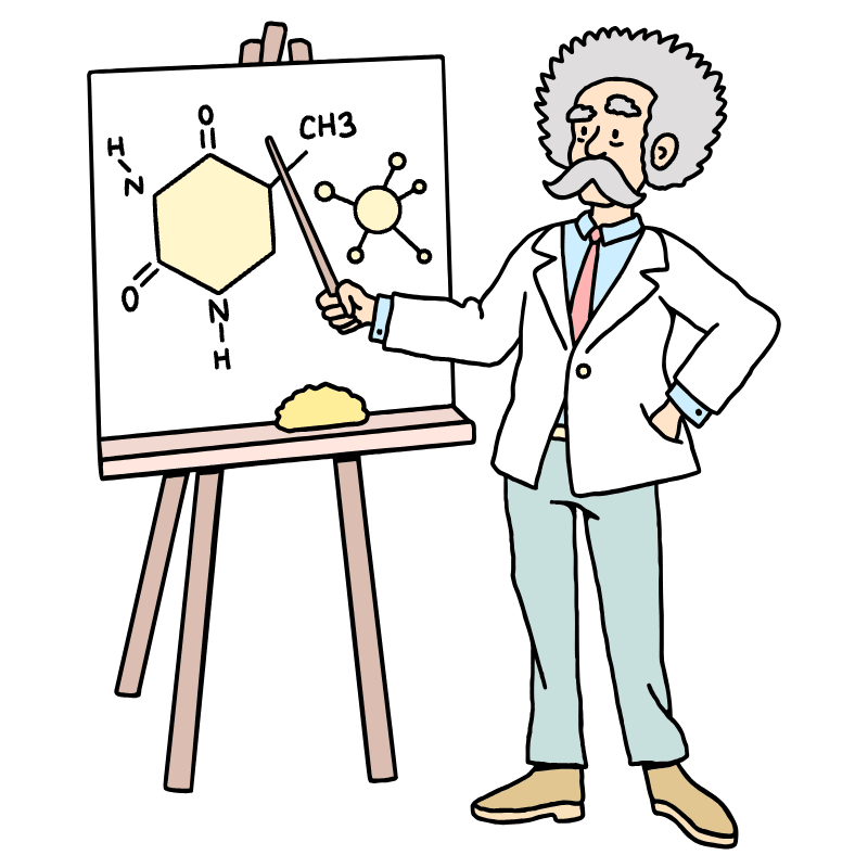Scientist 2 Illustration from Bruxelles Set