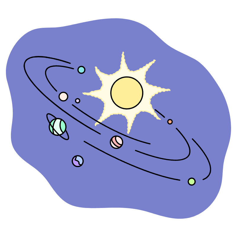 Solar System 3 Illustration from Bruxelles Set
