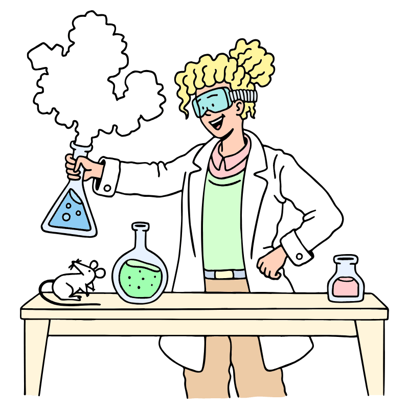 Technology Lab Experiments 1 Illustration from Bruxelles Set
