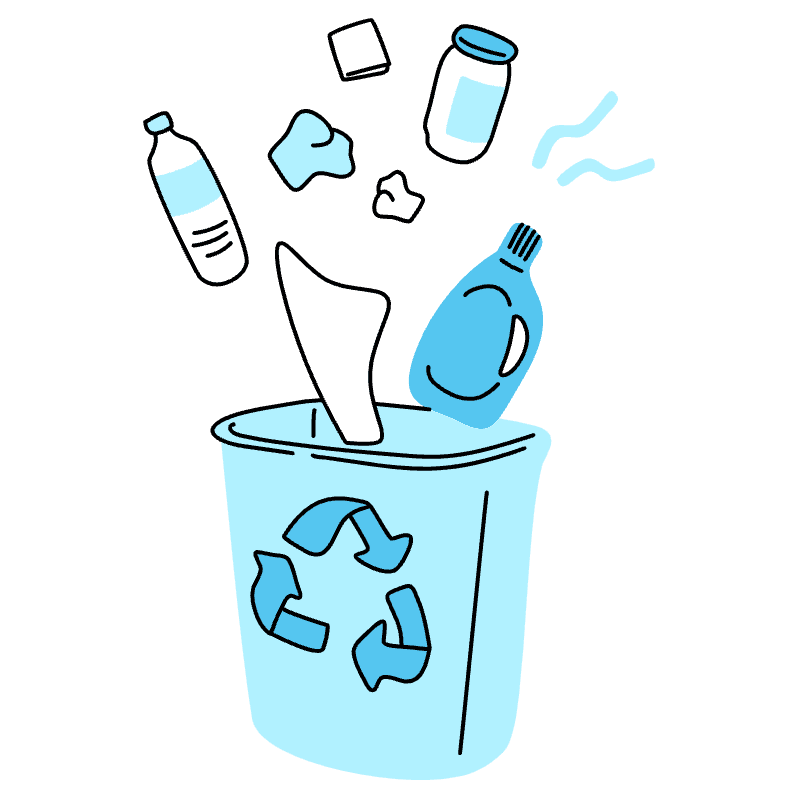 Recycle 1 Illustration from Tokyo Duotone Set