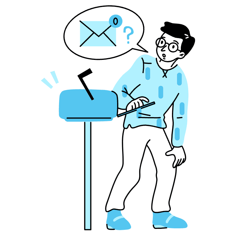 Empty State E Mail Zero Inbox 01 Illustration from Tokyo Duotone Set