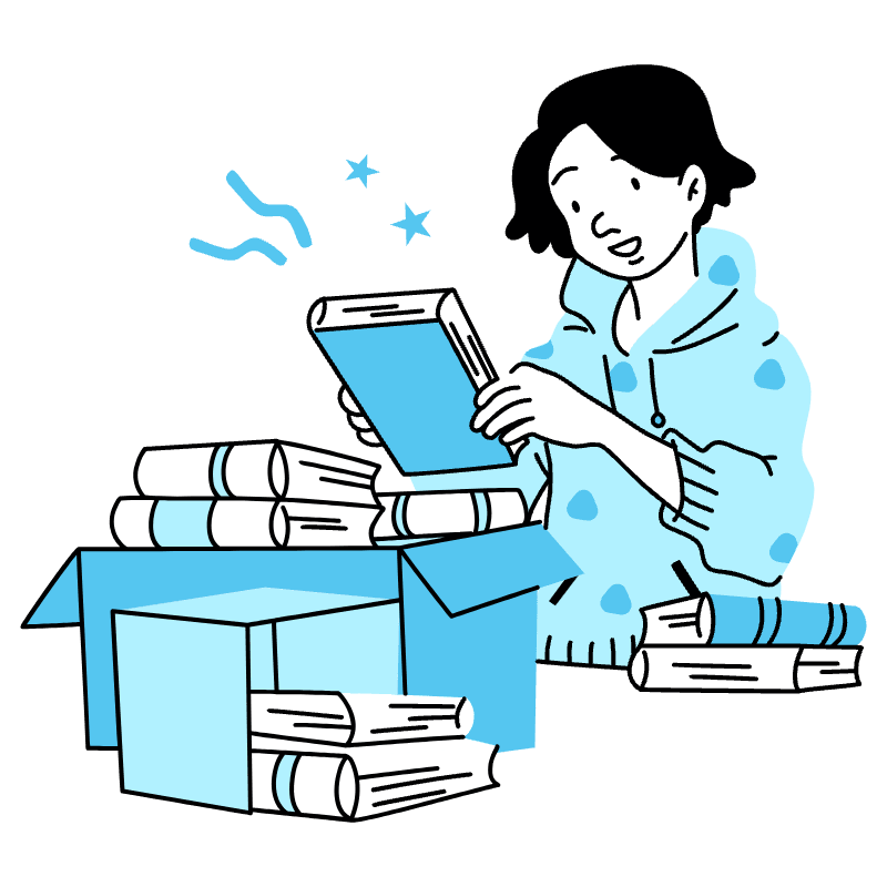 Finding Illustration from Tokyo Duotone Set