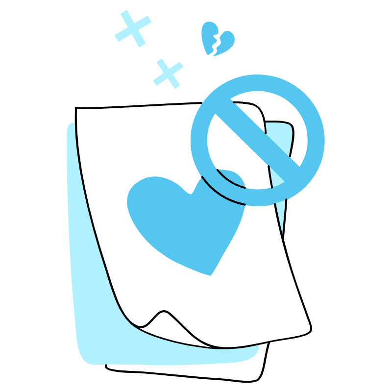 No Favourites Illustration from Tokyo Duotone Set