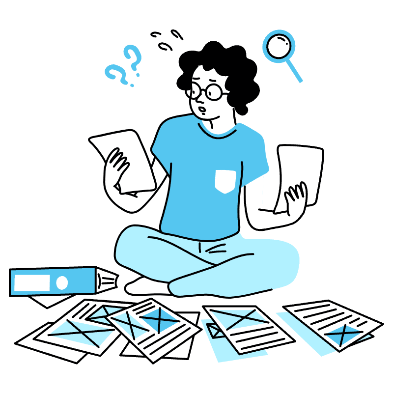 Page Not Found Illustration from Tokyo Duotone Set