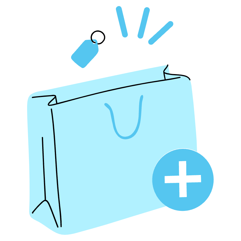 Add Product Illustration from Tokyo Duotone Set