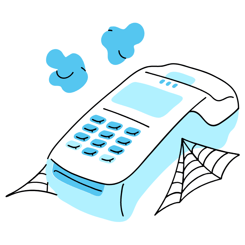 No Transactions Illustration from Tokyo Duotone Set