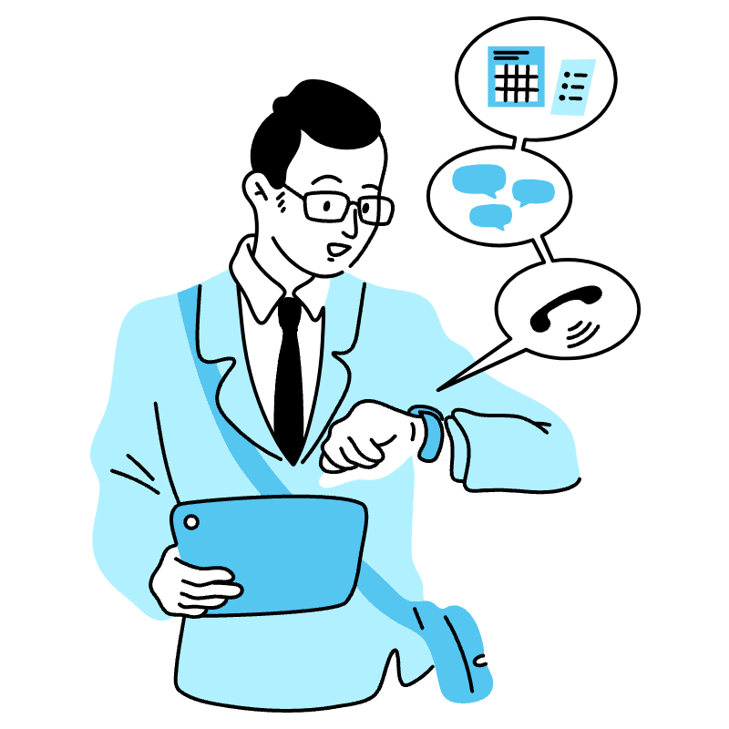 Smart Wearables Illustration from Tokyo Duotone Set