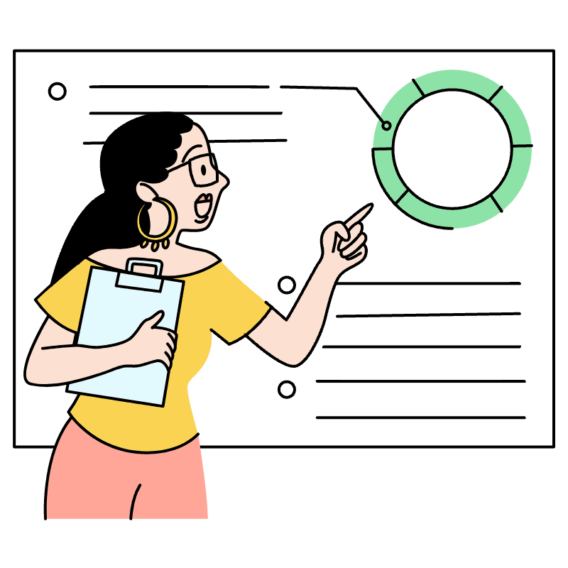 Business Presentation Illustration from Tokyo Set