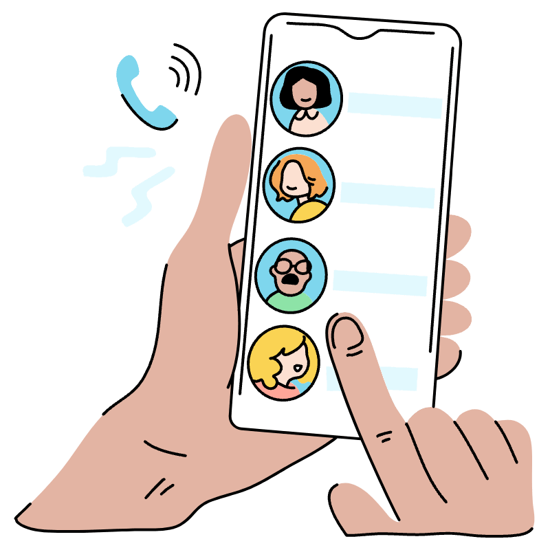 Contact Illustration from Tokyo Set