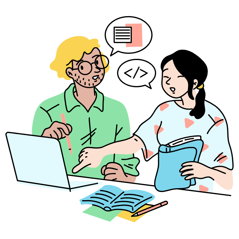 Code Learning Illustration from Tokyo Set