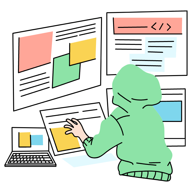 Hack Illustration from Tokyo Set