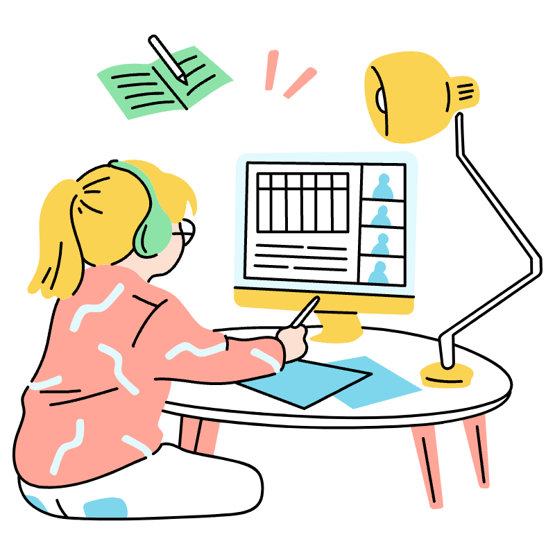 Online Learning Illustration from Tokyo Set