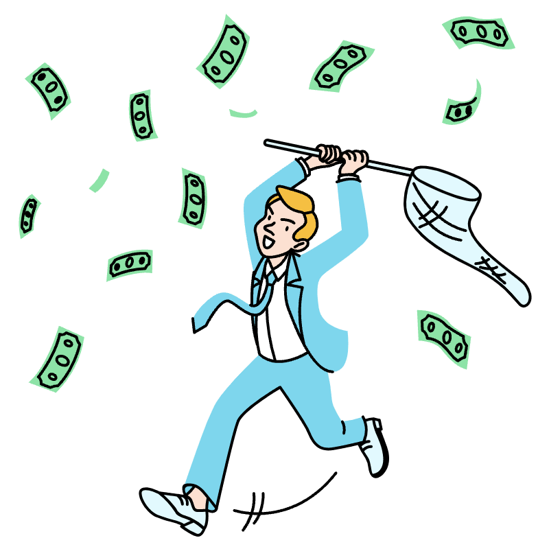 Chasing Money 1 Illustration from Tokyo Set